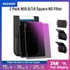 NEEWER Filtro ND quadrato 4"x5,65" Filtro ND Cinema Multi Nano rivestito su due lati 30 per NEEWER Scatola opaca per Tilta SmallRig