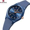 NAVIFORCE Orologio da Donna NAVIFORCE, Orologi al Quarzo Sportivi con Cinturino in Silicone Morbido, Elegante Orologio da Polso da Donna, Regalo Semplice, Relogios Feminino