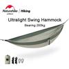 Naturehike Amaca altalena Naturehike 1 2 persone Amaca per adulti pieghevole ultraleggera per esterni Altalene portatili Letto sospeso Amache da campeggio per parco