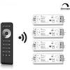 MJJC V1 LED Dimmer 12V 24V 36V RS1 4 Zone Singolo Colore LED Strip Kit di attenuazione Wireless Wifi 2.4G RF Interruttore di controllo remoto Dimmer