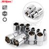 Hi-Spec 11pc 1/4 Set di bussole Adattatore Prese corte lunghe 4-14mm Punte per utensili a bussola profonde Chiave dinamometrica Chiave a bussola a cricchetto