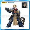 JOY TOY JOYTOY Warhammer40K 1/18 Space Marines 2 Action Figure Ultramarines Metaurus con Ascia Potente, Scudo da Tempesta e Figure Plasma Giocattoli