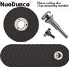 NuoDunco 5/10/20pcs 2 pollici 50mm Die Grinder Cut-Off Dischi Da Taglio Con 1pc Montaggio Mandrino Supporto Accessori Per Trapano utensile rotante