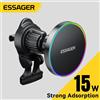 Essager RGB Supporto magnetico per telefono per auto Qi 15W Caricatore wireless per iPhone16 15 14 13 Pro per supporto universale per telefono Magsafe