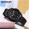 SANDA Moda SANDA 6232 Orologio al quarzo per bambini morbido dal design semplice Cinturino in TPU Orologio sportivo al quarzo per bambini con luce notturna impermeabile