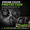 GBRacing Set Protezioni Motore Moto per Kawasaki Z900 2017-2024, Z900 SE 2022-2024, Coperture di Protezione Anticaduta Motore