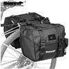 Rhinowalk Borsa laterale per bici Rhinowalk 22/40/50L Borsa laterale per bicicletta impermeabile a doppio lato con piastra di supporto interna Cinghia di stoccaggio espandibile