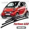 LECIBUBI 1set Parabrezza Anteriore e Posteriore Spazzole Tergicristalli Tergicristalli Per Smart Fortwo 450 1998-2007 2000 2001 2002 2003 2004 Accessori