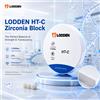 LODDEN Blocchi di Zirconia Pre-Colorati Lodden HT-C, Dischi in Zirconio Dentale VITA 16 Colori, Spessore 10-25mm per Laboratorio Dentale, Sistema CAD/CAM 98mm