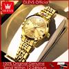 OLEVS 9956 Orologio meccanico da donna Impermeabile Doppio calendario Orologio da donna Orologio da polso automatico da donna elegante di lusso 2025 Nuovo