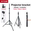 DITONG Supporto Universale Portatile DITONG 110/160/200cm per Proiettore HY300 Pro e Proiettore HY320mini, Supporto Treppiede per Telefono e Fotocamera