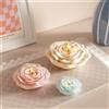 GBhouse Stampi per candele rosa Candele aromatiche Stampo in silicone Regalo artigianale fatto a mano fai-da-te Decorazione della casa