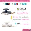 abay 2/4/10 Pezzi Joystick K-Silver JS19 TMR per Nintendo Switch NS OLED JoyCon per NS Lite, Thumbstick Analogico 3D di Ricambio con Kit di Strumenti