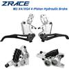 ZRACE Freno idraulico per bici ZRACE M3 X4 / XG4, leggero CNC completo, set freno a disco a pressione olio, per MTB XC / Trail / AM / DH / Enduro
