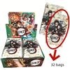 Bandai Carte Demon Slayer Tanjirou Kamado Nezuko Zenitsu Jika Society Ghost Slayer Blade Card Collezione di personaggi Carta Giocattolo per bambini Regalo