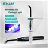 SYJH Dental 5W Lampada per polimerizzazione a LED Lampada per polimerizzazione in resina 5s/3mm Lampada fotopolimerizzatore dentale ricaricabile senza fili Attrezzatura per dentista
