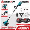 ONEVAN 9 pollici Brushless Tosaerba Elettrico 36000RPM Tagliaerba Pieghevole Taglierina Da Giardino Strumento di Potere Per Makita 18V Batteria Spille
