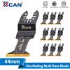 XCAN 44mm Lame per sega oscillanti in titanio Lame multiutensile per taglio metalli Lama multitagliatrice affilata per metallo Legno Plastica