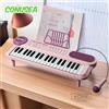 CONUSEA Pianoforte elettrico per bambini 37 Tastiera per bambini con microfono Canzoni che cantano Sviluppo Giocattolo educativo Giochi di strumenti musicali Bambini
