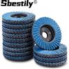 SI FANG Dischi Abrasivi a Lamelle Piatte da 75mm (3/5/10/15/20 pz) per Smerigliatrice Angolare, Utensile per Taglio Legno, Metallo, Levigatura e Lucidatura
