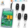 Diese Tuya Universale Intelligente Ricevitore Wifi 2CH AC DC12V 24V Porta Del Garage Telecomando Apri Controller Rolling Code Trasmettitore 433Mhz