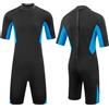JoyMaySun Muta da uomo 3mm Neoprene Manica corta One Piece Muta da sub primaverile Cerniera frontale posteriore Surf Immersioni Nuoto Snorkeling Kayak