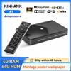 KINHANK K9 Android TV Box 8K ISO BDMV Amlogic S928X-K 4GB 64GB Dolby Vision Atmos HDR10+ Set Top Box Wifi6 con lettore di montaggio