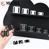 Meetee 20-100 Set 10/15/20/25mm Fibbie in plastica per reggiseno Bikini Strap Catenacci Bottone di chiusura in resina Biancheria intima Ganci Accessori per cucire fai da te