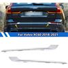 MagicKit Paraurti posteriore Chrome Trim Per Volvo XC60 2018 2019 2020 2021 Paraurti posteriore Fendinebbia Lampada Palpebra Copertura Trim 31449137 31407984