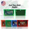 Bandai GBA 1M Flash RTC Pokemon Rubino/Zaffiro/Emeraldo/FireRed/LeafGreen Cartuccia per videogiochi Versione USA di alta qualità per GBA SP