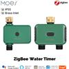 MOES Tuya ZigBee 1-2Way Timer Acqua Filtro Irrigatore Da Giardino Ingresso In Ottone Programmabile Irrigazione Automatica Tramite Alexa Google Casa