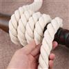 Meetee 2/5/10M 5-20mm Corda di cotone 3 parti Corde intrecciate Corda decorativa Borsa Vestiti Treccia Macrame Cord Tessili per la casa Pizzo Cucito