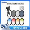 NEEWER 67mm 7 pezzi set di filtri ND per Android Samsung Google Pixel Huawei Xiaomi Clip On CPL + ND32 + Starlight + obiettivo fotocamera GND