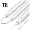 MALITAI 220V Spina UE T8 Tubo LED Barra di luce a LED per la casa Cucina Armadio Soffitto barra led 50cm 25W Lampada con chip LED a 2 file Super luminoso