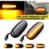 APMATAUTO 2 pezzi per Alfa Romeo Mito 955 147 GT 937 Fiat Bravo 2 60683294 luci di posizione laterali a LED dinamiche indicatori di direzione lampeggianti lampada lampeggiante