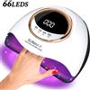 DianaBeauty Professionale 66 LED Gel UV LED Essiccatore Lampada per unghie per unghie Manicure Smalto gel Accessori per nail art Polimerizzazione delle unghie dei piedi in gel