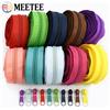 Meetee 5/10/20M 3 # 5 # Cerniere da cucire con cursori, nastro in nylon arcobaleno al metro, chiusure per borse, cerniere decorative per abbigliamento, kit di riparazione cerniere