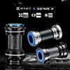 RYET Movimento centrale in ceramica Senicx BSA68/BB86/BB92/T47/PF30/BB30 per mandrino da 24-29mm bici da strada MTB lega CNC leggera