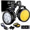 NONE 4.5 "LED Luce di Lavoro Faretto Fendinebbia Lampada di Guida 100W Per BMW R1200GS R1250GS F800 F850 F900 Moto SUV ATV UTV Camion