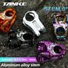 TANKE MTB Attacco manubrio per mountain bike Lega di alluminio Ultraleggero ad alta resistenza Corto 31,8 × 28,6MM Attacco manubrio CNC per bicicletta DH/AM/XC Accessorio upgra