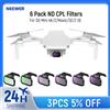 NEEWER Confezione da 6 filtri ND CPL per DJI Mini 4K/2/Mavic/SE/2 SE, accessori per obiettivi drone, polarizzazione circolare a scatto neutra