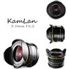 VILTROX Obiettivo Kamlan 7.5mm F3.2 APS-C Grandangolare AF Manuale per Fotocamere Mirrorless Panasonic Olympus Macro 4/3 GH3 GH4 GH5s