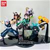 Bandai Hot Anime Demon Slayer Figura Tanjirou Agatsuma Zenitsu Kyoujurou Anime Modello Action Figure Collezione in PVC Giocattolo per I Bambini Regalo