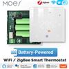 MOES Tuya WiFi/ZigBee Termostato Intelligente Termoregolatore Alimentato a Batteria Caldaia a Gas Regolatore di Temperatura di Alexa Google Casa