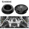 NICECNC 2x Copri tappo tubo superiore forcella per BMW R1200GS R1250GS Adventure R 1200 GS R 1250 GS R1200 R1250 GSA R1200GSA R1250GSA R1200R