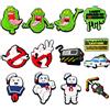 Hot Toys 13 pezzi di ciondoli per scarpe di cartone animato Ghostbusters, decorazioni colorate con fibbia a zoccolo in PVC, forniture artigianali fai da te, bomboniere, regalo di compleanno per bambini