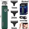 Kemei Tagliacapelli elettrico Luminoso Tagliacapelli silenzioso ad alta potenza Uomo Rasoio Trimmer per uomo KM-5098