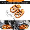 NICECNC Pedane Poggiapiedi Pedane Poggia Pedali Per KTM EXC 300 EXCF 350 SX 250 SXF 450 1998-2016 950 990 1090 1290 Adventure Supermoto