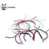 PandaHall 50 pz. Braccialetti regolabili in corda intrecciata di nylon multicolore per creazione di bracciali con nodo cinese, accessori fai da te per gioielli
