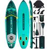 Myboat SUB Tavola da paddle gonfiabile impermeabile 11'6''x35''x6'' Pesca acquatica stile in piedi per adulti con accessori SUP